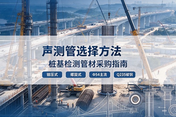 建瓯声测管选型标准