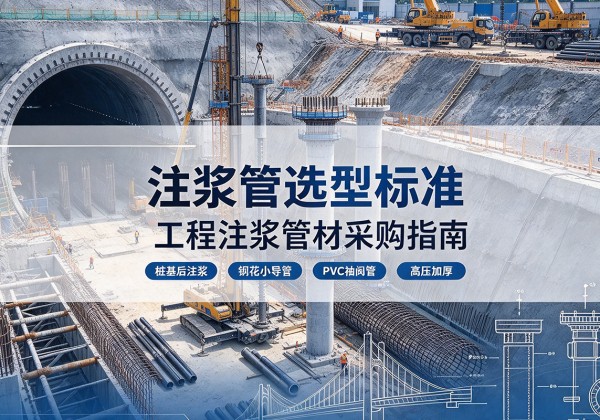 建瓯注浆管选型标准